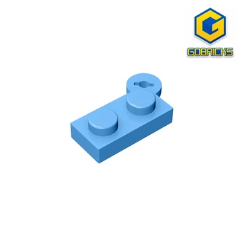 Шарниры Gobricks GDS-808/Функциональные Элементы1x2 Навесная пластина (справа) совместима с конструктором lego 73983 2430 