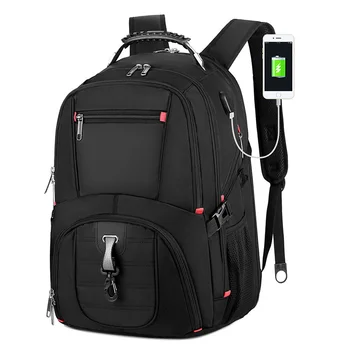 Настраиваемый водонепроницаемый рюкзак для ноутбука с USB-портом для зарядки, надеваемый самостоятельно, школьный рюкзак Mochila, Многофункциональная дорожная сумка
