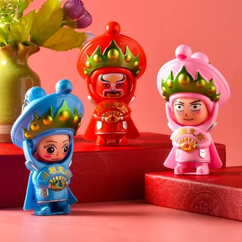 Китайская кукла для смены лица, игрушки для смены лица в Сычуаньской опере, Макияж для лица, Кукла для смены лица, Игрушка для смены лица в Пекинской опере