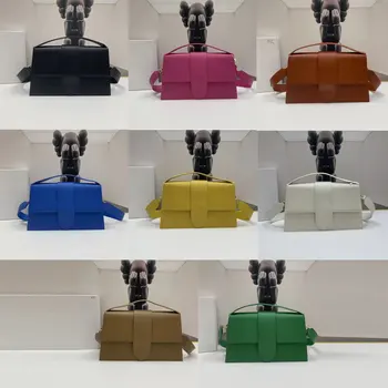 Новая брендовая дизайнерская женская осенняя винтажная простая универсальная кожаная сумка с небольшим дизайном INS, сумка через плечо, подмышечная сумка