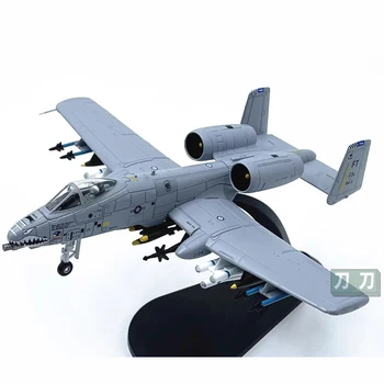 Модель штурмовика A10a 1: 100 Модель самолета a-10a из сплава, готовое изделие, не игрушка