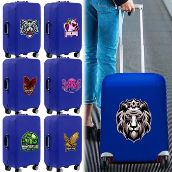 Чехол для дорожного багажа, защитный чехол для чемодана, аксессуары для путешествий, пылезащитные чехлы для 18-32-дюймовой тележки с принтом Teamlogo