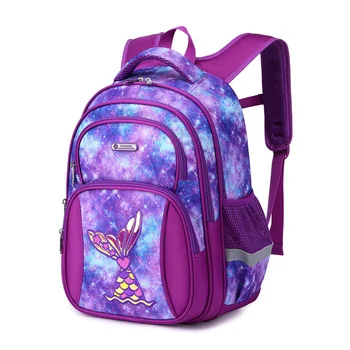 Школьные сумки для подростков, девочек, мальчиков, рюкзак с принтом, мультяшный рюкзак, Водонепроницаемый аниме-рюкзак для детей