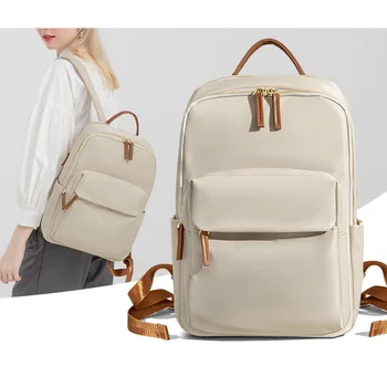 Оксфордская водонепроницаемая сумка для ноутбука, школьная сумка для подростков, Студенческий рюкзак для повседневных путешествий, Легкий рюкзак большой емкости для женщин