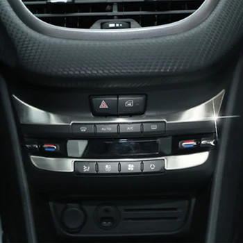 Переключатель внутренней отделки крышки кондиционера для водителя автомобиля Peugeot 2008 2014-2017