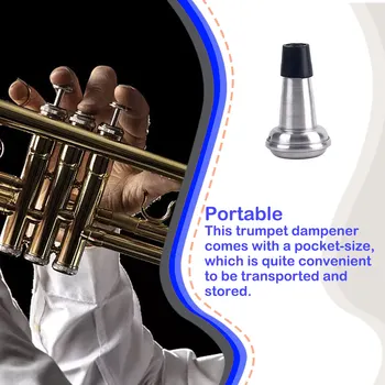 Глушитель звука Музыкальное оборудование для приглушения звука трубы Расходные материалы для саксофона Глушитель