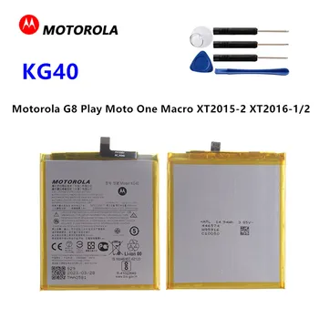 100% Оригинальный аккумулятор Motorola KG40 для Moto G8 Play Moto One Macro, One Macro Dual SIM, XT2015-2, XT2016-1, XT2016-2 + Инструменты