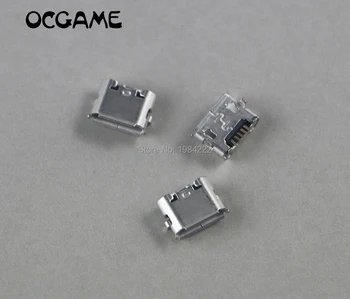 OCGAME 50 шт. Разъем для подключения джойстика с коротким контактом, разъем для зарядного устройства, порт для передачи данных Mini Usb для беспроводного контроллера PS4