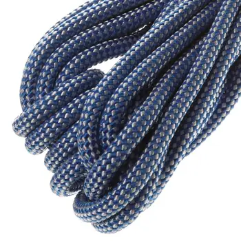 Восхождение ремень безопасности Скалолазание веревка вспомогательный шнур 10м синий