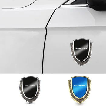 3D наклейка Meta на автомобиль Автоматическая дверь Багажник Щит кузова Автомобиля Эмблема Защитная наклейка для автомобильных аксессуаров Mitsubishi Eclipse
