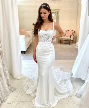 Белое свадебное платье 