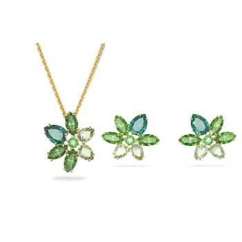 Ожерелье из цветочных кристаллов серии Fahmi 2023 Florere - мерцающие и великолепные женские украшения, бесплатная доставка