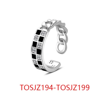 Fahmi 2021 Новое 100% Стерлинговое Серебро 925 пробы, Темпераментное Чистое Красное кольцо, Модное кольцо 