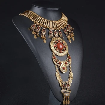 Европейско-Американское ожерелье с преувеличенной подвеской для женщин, Винтажное Барочное Сексуальное колье-ошейник, Очаровательные ожерелья, ювелирные изделия
