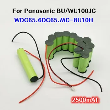 2500 мАч Для Panasonic MC-8U10H BU100JC WU100JC WDC65 6DC65 Аккумулятор для ручного пылесоса