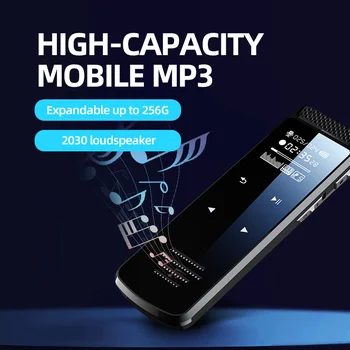 Цифровой Диктофон Q55 Pen с Экранным Динамиком 8 ГБ/32 ГБ/64 ГБ Активированный Диктофон Аудиозапись Шумоподавляющий MP3-Плеер