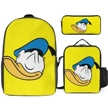 Изготовленный на заказ рюкзак с мультяшным дизайном, рюкзак Disney, сумка для еды, пенал, многослойный рюкзак, рюкзак для школьной поездки