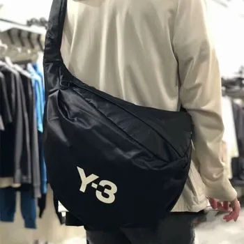 Модная роскошная темная серия, нагрудная сумка Black Warrior Y-3, сумка через плечо, сумка для фитнеса, сумка для клецек, модная