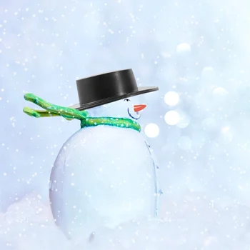Рождественский декор, набор для декора наружных частей, зимние мини-черные шляпы своими руками