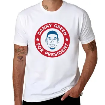 Новая футболка Danny Green for President, великолепная футболка, винтажная одежда, простые черные футболки для мужчин