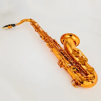 Горячая распродажа, профессиональный Тенор-саксофон Bb из розового золота, профессиональный джазовый инструмент для саксофона-саксофониста