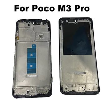 Для Xiaomi Poco M3 Pro 5G Средняя Рамка Передняя ЖКПанель Корпус Задняя Средняя Пластина Модели Замена Поддерживающего Держателя ЖКДисплея