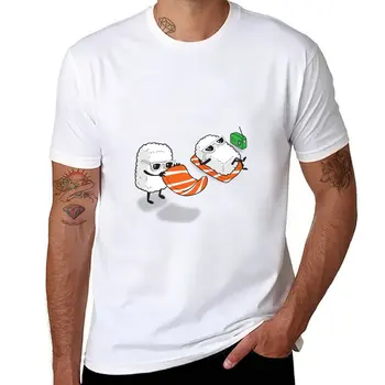 Новая футболка Sushi-sun, футболки для мальчика, футболки с графическим рисунком, мужские футболки с графическим рисунком