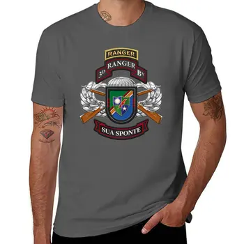 Новый 3-й батальон рейнджеров - армейские рейнджеры специального выпуска поверх синей бархатной футболки, черные футболки, мужские белые футболки