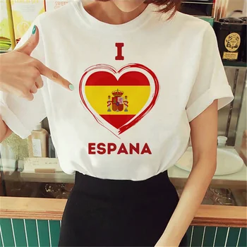 Футболки Spanish Bull, женская уличная одежда, дизайнер Y2K, топовая женская манга, забавная графическая одежда