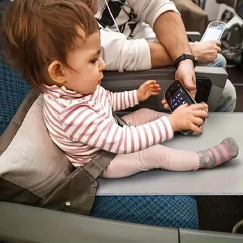 Детская подушка-удлинитель для сиденья самолета, Переносное сиденье для гамака, складывающееся, легкое для полета, предметы первой необходимости