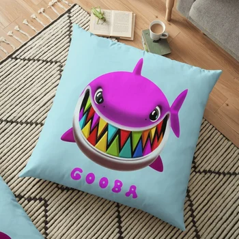 6ix9ine Gooba Shark Merch Лучшая копия детской голубой маски для лица, украшения для толстовки, наволочки, чехлы для подушек, домашний декор