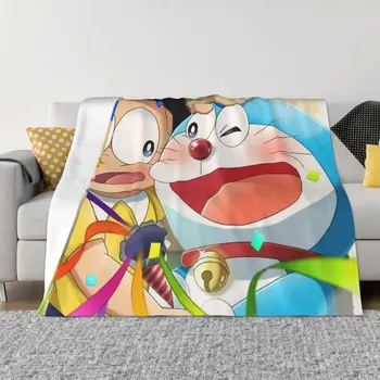 Одеяло Doraemon из аниме Doraon Douraeman, легкие дышащие гипоаллергенные одеяла для постельного белья по доступной цене