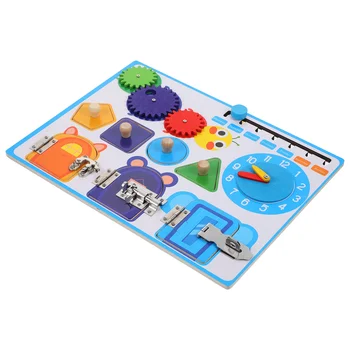 Развивающая игрушка для дошкольного обучения, Обучающая доска для занятий, Игрушки Монтессори, Кухонная деятельность, Игрушка для занятий
