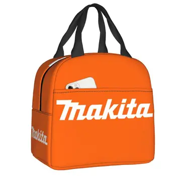 Сумка для ланча Makitas Портативный Кулер Термоизолированный Ланч-бокс для женщин, детей, школьников, пляжных кемпингов, дорожных сумок для еды