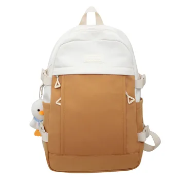 Школьная сумка для подростков XZAN для девочек, рюкзак для студентов колледжа, женская нейлоновая сумка для отдыха в кампусе, Корейский стиль