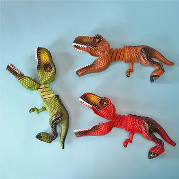 Игрушки-грабберы с динозаврами, игрушки с когтями, игрушки для родителей и детей, пластиковый зажим