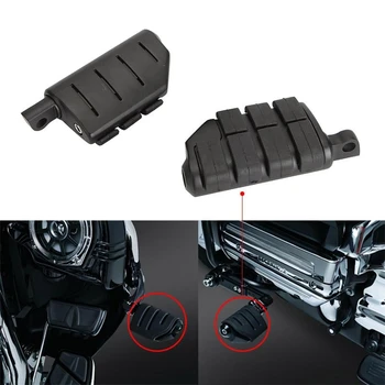 1 пара мотоциклетных черных подставок для ног, мотоциклетные подножки (слева и справа)