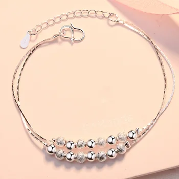 Горячие Оригинальные дизайнерские браслеты-цепочки из стерлингового серебра 925 пробы для женщин, модные женские украшения, подарки для свадебной вечеринки