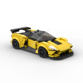 278ШТ MOC Speed Champions Модель спортивного автомобиля Hennessy Venom F5 Строительные Блоки Технологические Кирпичи Творческая Сборка Детские Игрушки Подарки