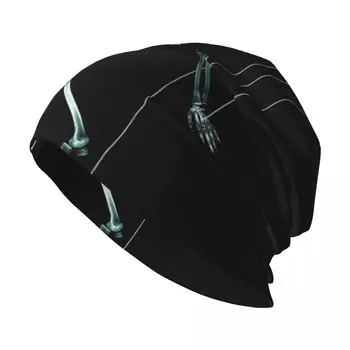 Стильная шапочка-бини из эластичного трикотажа с напуском, многофункциональная шапка-череп для мужчин и женщин