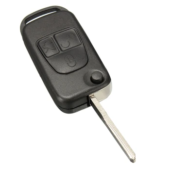 Чехол для дистанционного ключа с 3 кнопками для Mercedes Benz ML CL S SL SEL Class