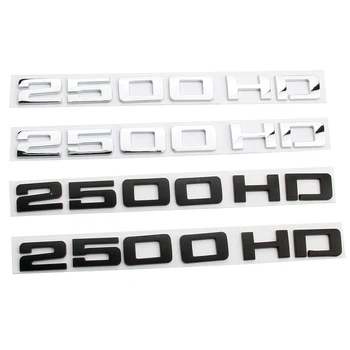 Автомобильные 3D наклейки ABS Chrome 2500 HD Наклейка для Chevrolet GMC Silverado 2500HD Sierra Yukon Буквы на багажнике автомобиля Значок эмблема наклейки