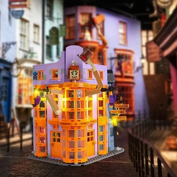 Комплект светодиодного освещения EASYLITE для 76422 Diagon Alley Weasleys 'Wizard Wheezes, Набор игрушек 