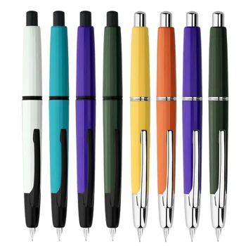 Телескопическая Ручка Majohn A2 Press Type Simplicity Цветная Нескользящая Efnib 0,4 мм Для Студенческого Письма Офисные Принадлежности для бизнеса Подарок