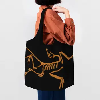 Cute Gold Arc'-сумки-тоут teryxs для покупок, сумки для переработки продуктов, холщовая сумка для покупок через плечо, сумки для фотографий