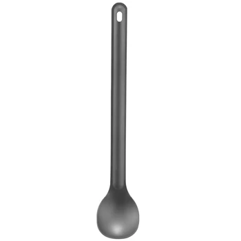 1 шт. титановая ложка 21,5 см X 3,9 см Походная ложка для походной посуды с титановой ложкой с длинной ручкой