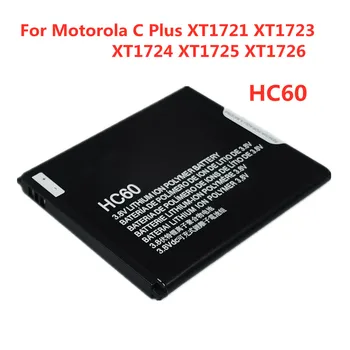 1 х 4000 мАч Сменный Аккумулятор HC60 Для Motorola Moto C Plus С Двумя SIM-картами XT1723 XT1724 XT1725 Смартфон Высокого Качества Batteria