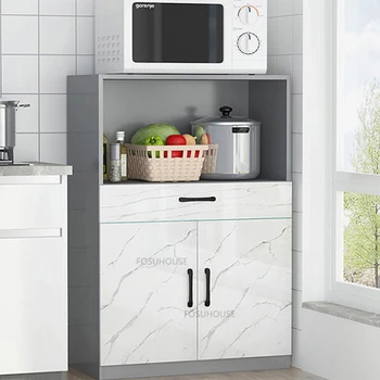 Кухонный шкаф с панелями из скандинавского дерева, шкаф для хранения мебели для дома, Креативные напольные Кухонные островные шкафы для хранения Z