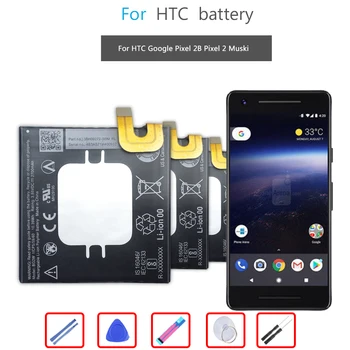 Аккумулятор мобильного телефона для HTC Google Pixel 2B Pixel 2 Muski Сменный аккумулятор BG2W G011A-B 2700 мАч