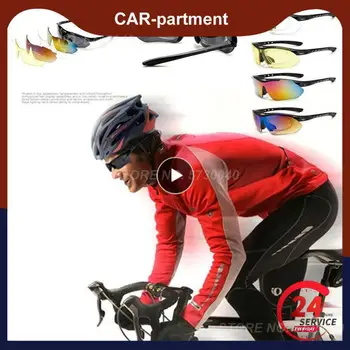 1 ~ 8ШТ Солнцезащитные очки с 5 линзами, Поляризованная защита от ультрафиолета, Сменные линзы, спорт на открытом воздухе, Велосипедные очки, Поляризованный мотоцикл